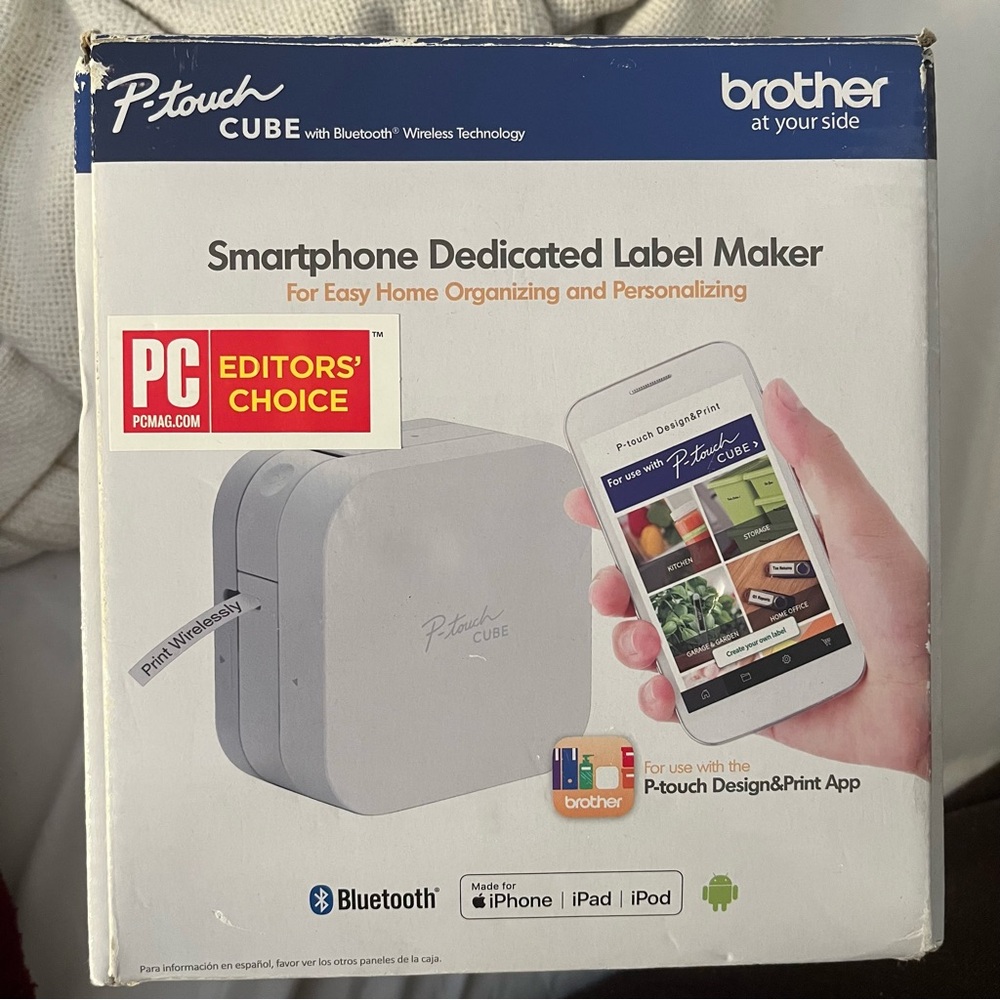 Brother P-touch Cube Label Maker